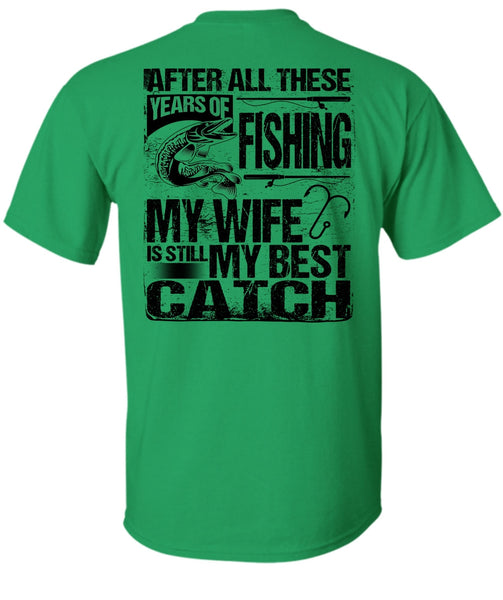 Years Of Fishing T Shirt, I Love Fishing T Shirt