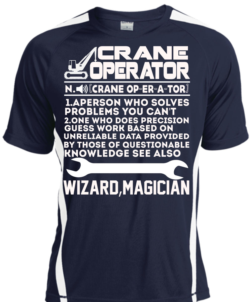 Funny crane operator shirts cheap