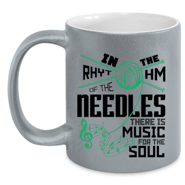 Cool Musician Coffee Mug, There Is Music For The Soul Accent Mug