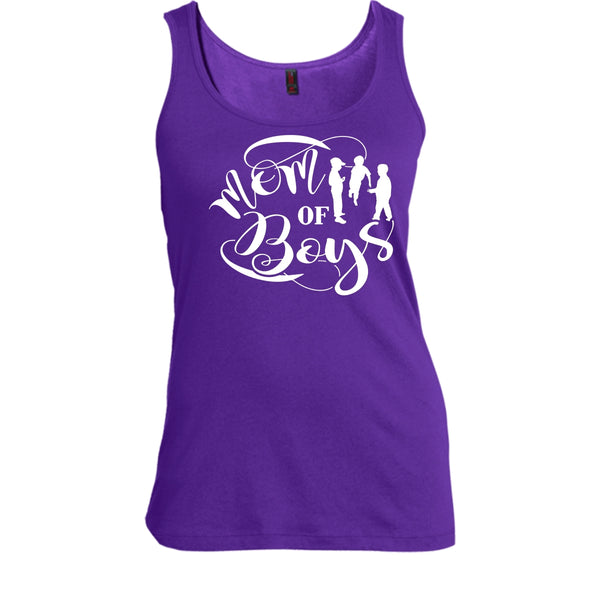Mom Of Boys T Shirt, Coolest Mom Tank Top