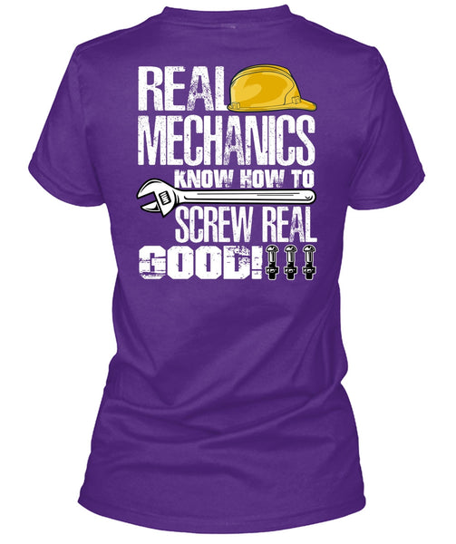 Real Mechanics T Shirt, Being A Mechanic T Shirt