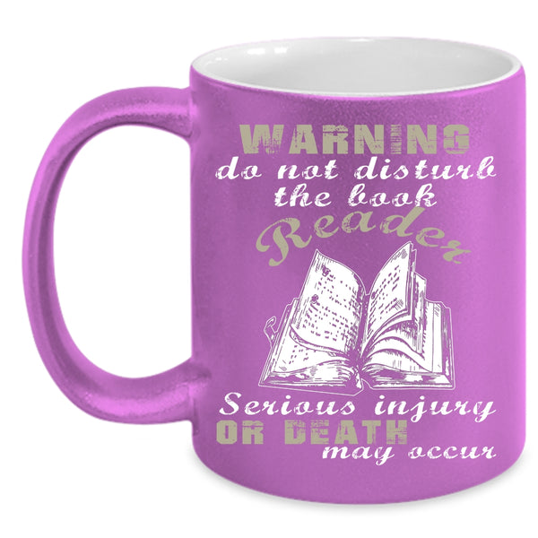 The Book Reader Coffee Mug, Awesome Book Reader Coffee Cup
