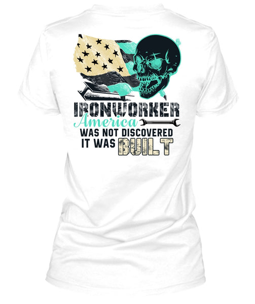 Ironworker America T Shirt, I Love Ironworker T Shirt