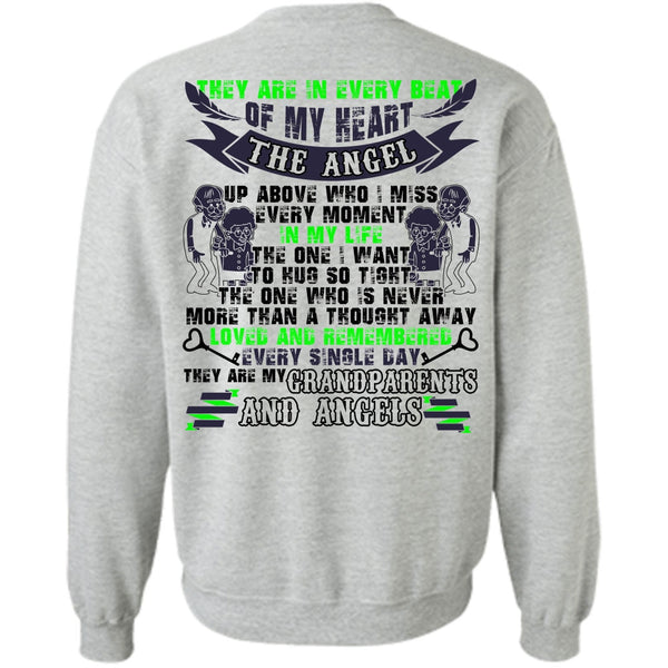 I Love Papa T Shirt, Grandparents And Angels Sweatshirt