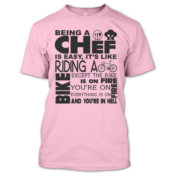 Being A Chef Is Easy T Shirt, I'm A Coolest Chef T Shirt