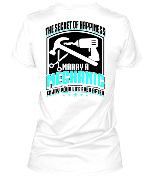 Marry A Mechanic T Shirt, I Love Mechanic T Shirt