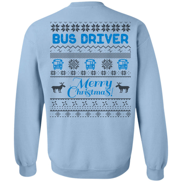 I Love Driving T Shirt, Bus Driver Merry Christmas Sweatshirt