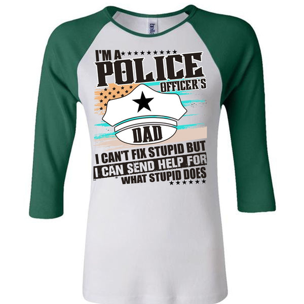 I'm A Police Officer's Dad T Shirt, I Love Police T Shirt, Awesome T-Shirts