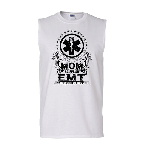 A black t-shirt with the shopify logo