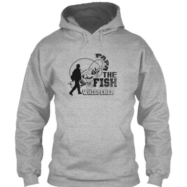 Papa The Fish Whisperer T Shirt, Fishing Papa T Shirt