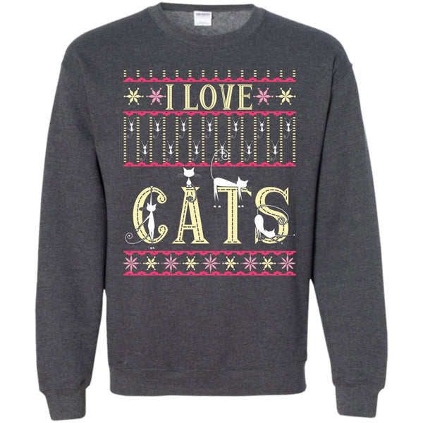 Coolest Cat Lover T Shirt, Catmas Sweatshirt