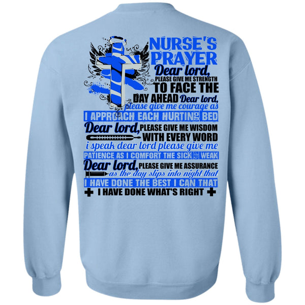 I Love Nursing T Shirt, Nurse's Prayer Sweatshirt