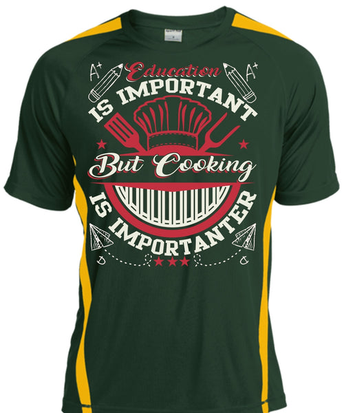 Education Is Importanter T Shirt, Cooking Is Importanter T Shirt, Cool Shirt