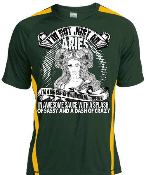 I'm Not Just An Aries T Shirt, Dash Of Crazy T Shirt, Cool Shirt