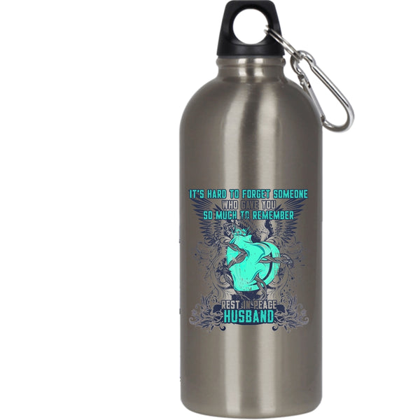 It's Hard To Forget Someone 20 oz Stainless Steel Bottle,Cool Husband Outdoor Sports Water Bottle
