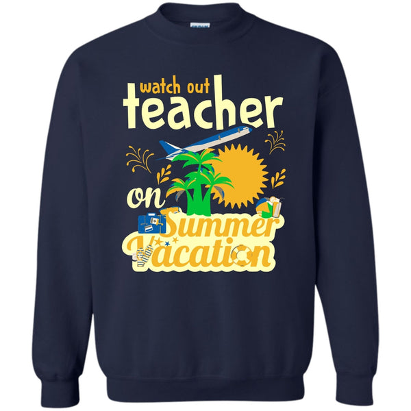 I'm A Coolest Teacher T Shirt, Funny Summer Vacation Sweatshirt