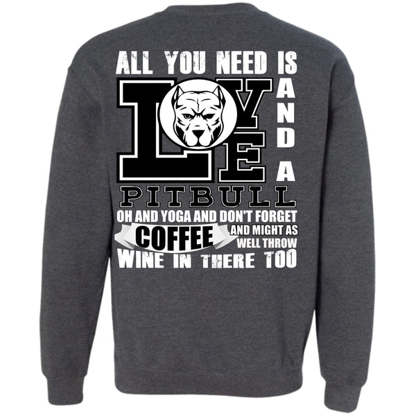 Yoga And Coffee T Shirt, I Love Dog Sweatshirt