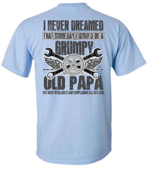 I Would Be A Grumpy Old Papa T Shirt, I Love Papa T Shirt