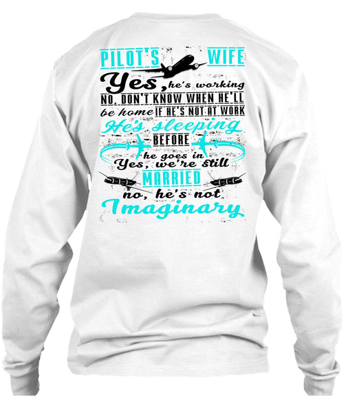 Pilot's Wife T Shirt, I Love Pilot T Shirt
