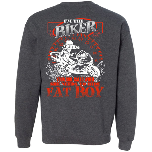 Ride Fat Boy T Shirt, I Love Biker Sweatshirt