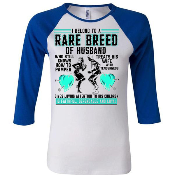 Rare Breed Of Husband T Shirt, I Love Husband T Shirt, Awesome T-Shirts