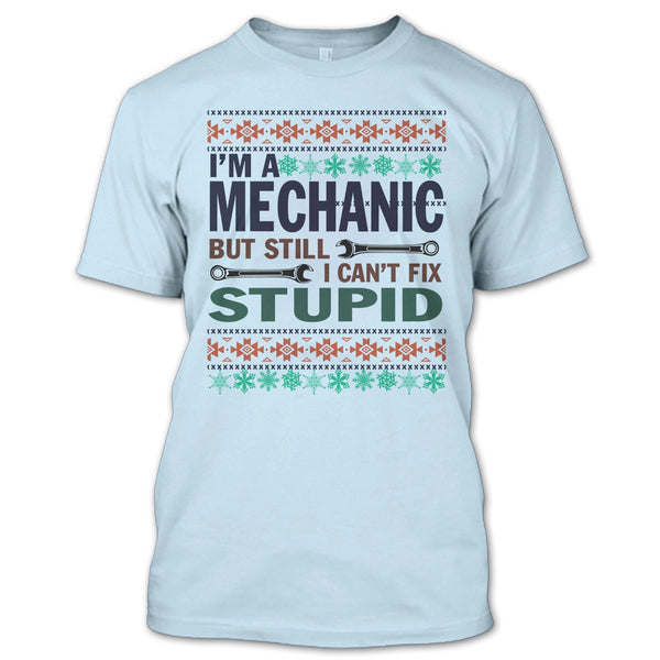 I'm A Mechanic T Shirt, Merchanic Merry Christmas T Shirt