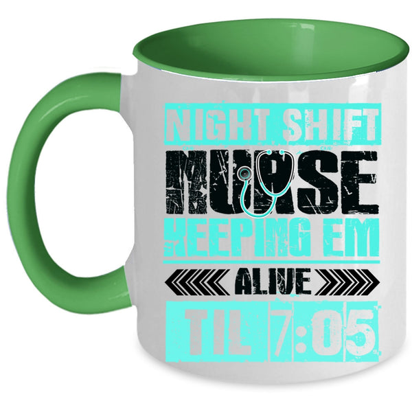I Love Being A Nurses Coffee Mug, Nurses Accent Mug