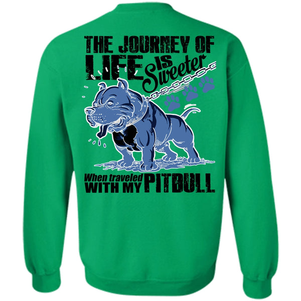 I Love Pit Bull T Shirt, Traveled With My Pit Bull Sweatshirt