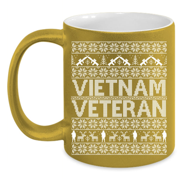 Vietnam Veteran Coffee Mug, Funny Gift For Veterans Coffee Cup