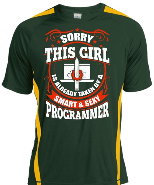 Taken By A Smart Programmer T Shirt, Being A Programmer T Shirt, Cool Shirt