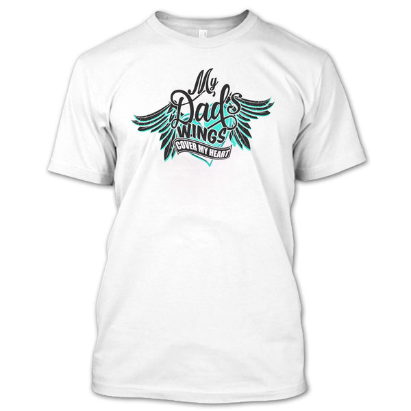 A black t-shirt with the shopify logo