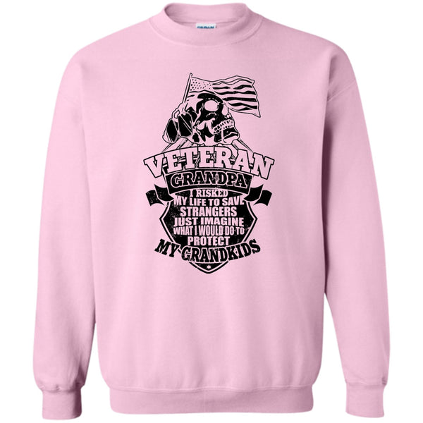 To Protect My Grandkids T Shirt, Veteran Grandpa Sweatshirt