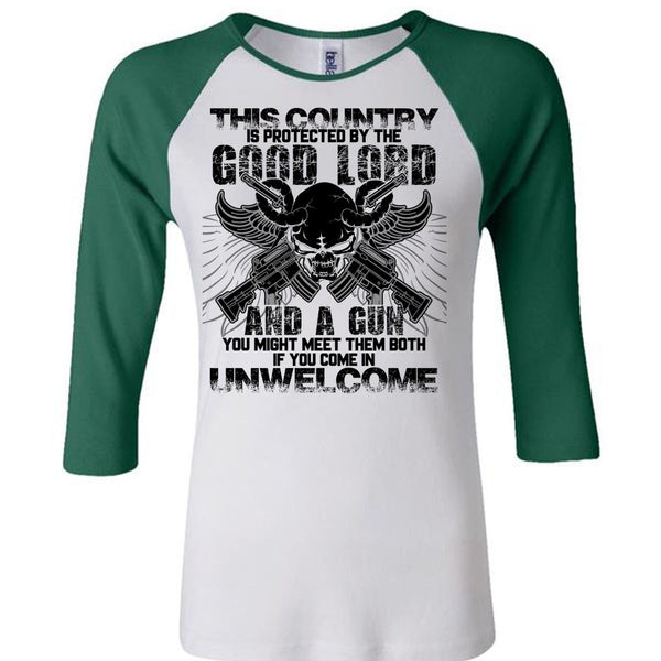 Good Lord And A Gun T Shirt, I Love Gunning T Shirt, Awesome T-Shirts