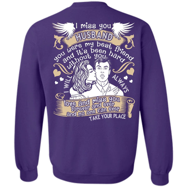 Love And Miss You T Shirt, I Love Husband Sweatshirt