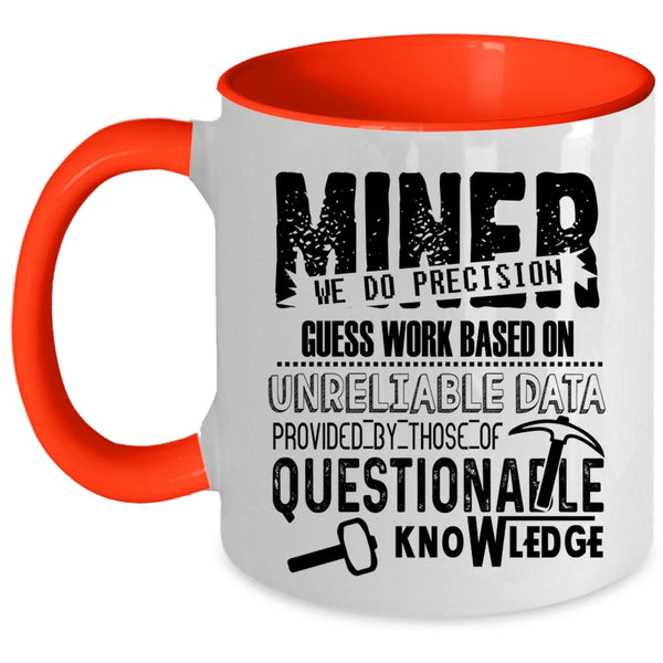 Best Gift For Husband Coffee Mug, Awesome Miner Accent Mug