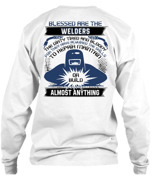 Blessed Are The Welders T Shirt, I Love Welder T Shirt
