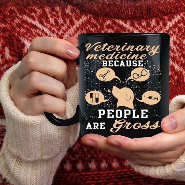 Veterinary Medicine Coffee Mug, Cool Vet Tech Coffee Cup