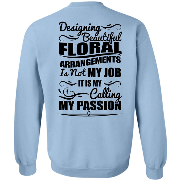 I Love Designing T Shirt, Designing Beautiful Floral Sweatshirt