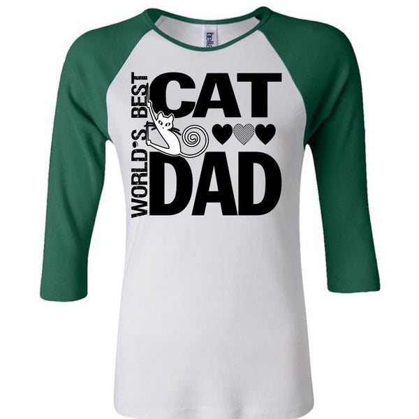 World's Best Cat Dad T Shirt, I Love Cat T Shirt, Father's Day T Shirt