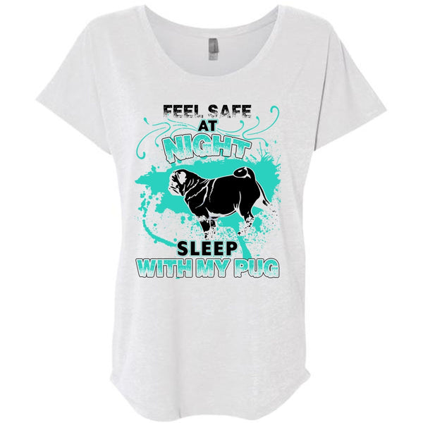 Sleep With My Pug T Shirt, I Love Pug T Shirt, Awesome T-Shirts
