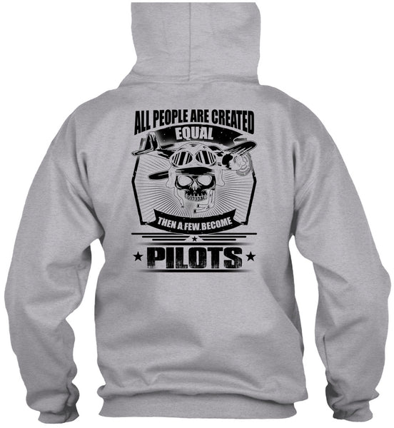 All People Are Created Equal T Shirt, I Love Pilot T Shirt