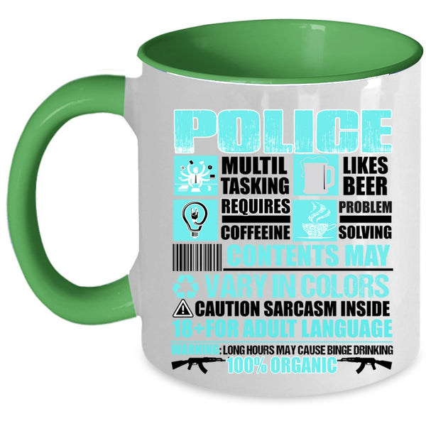 Awesome Gift For Policemans Coffee Mug, Police Accent Mug