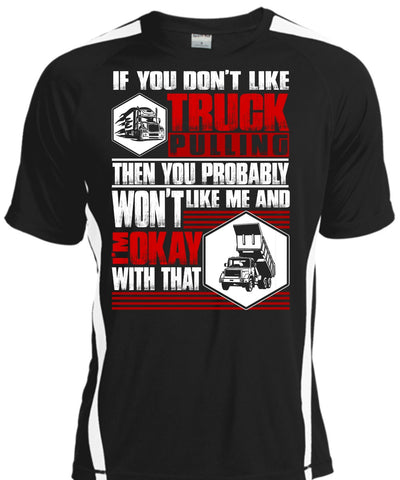 A black t-shirt with the shopify logo