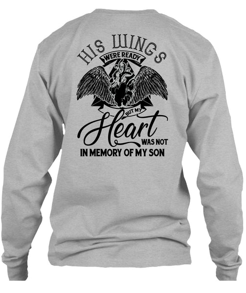 My Heart Was Not In Memory Of My Son T Shirt, I Love Son T Shirt