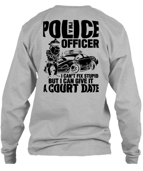 I'm A Police Officer T Shirt, I Love Police T Shirt