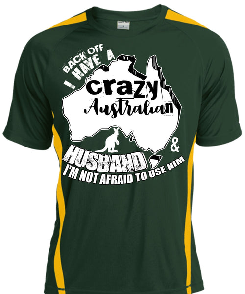 Crazy Australian Husband T Shirt, Being A Husband T Shirt, Cool Shirt