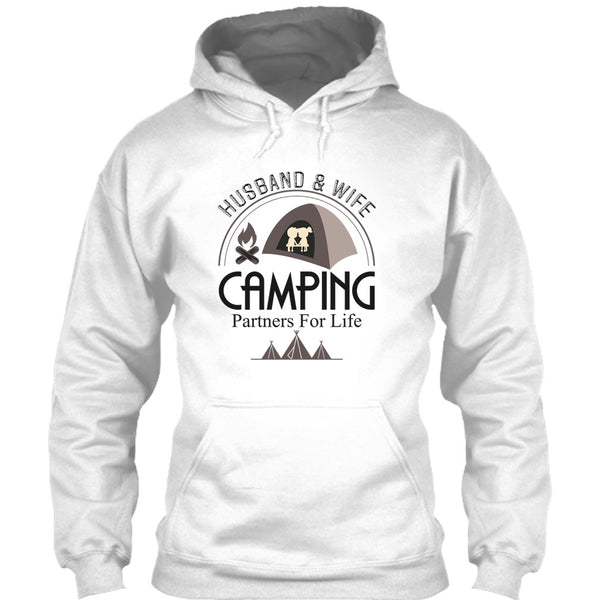 Husband & Wife T Shirt, Coolest Camping Couple T Shirt