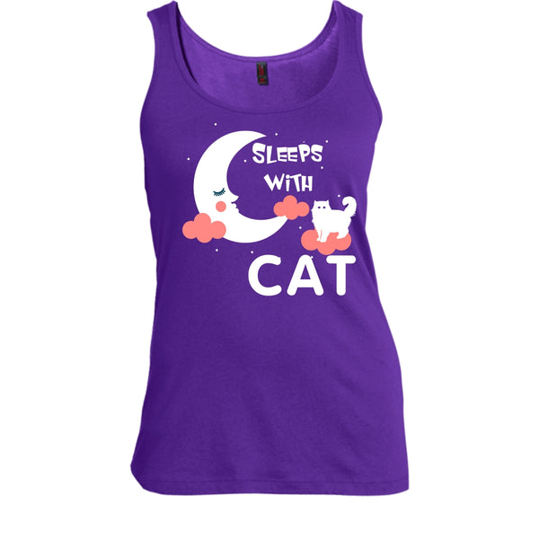 Sleeps With Cat Shirt, I Am A Cat Lover Shirt