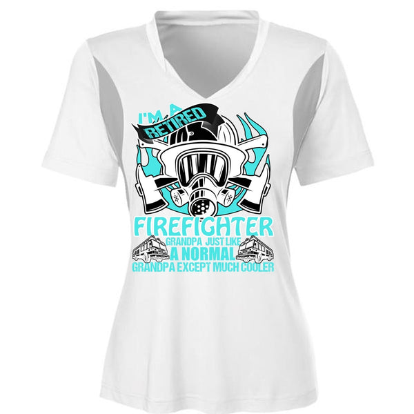 I'm A Retired Firefighter Grandpa T Shirt, I Love Firefighter T Shirt, Awesome T-Shirts