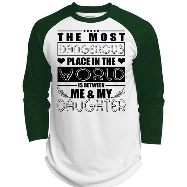 Me And My Daughter T Shirt, I Love Daughter T Shirt, Awesome T-Shirts  (Polyester Game Baseball Jersey)